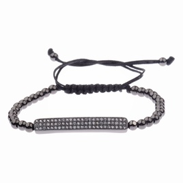 Copper Fashion bolso cesta bracelet  Alloy black zirconium  Fine Jewelry NHYL0605Alloy black zirconiumpicture16